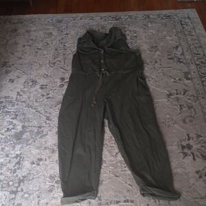 Women's Olive Green Jumpsuit